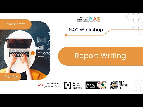 How to successfully fundraise from National Arts Council – Report Writing [Video]