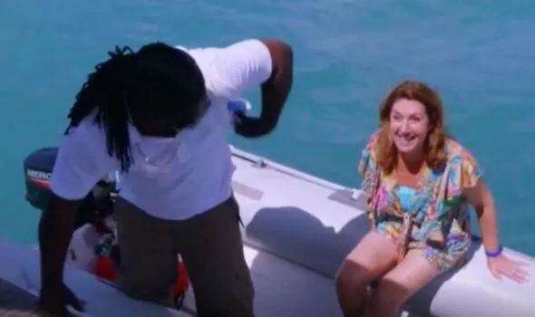 Jane McDonald left mortified after ‘awkward’ boat moment on Caribbean travel show [Video]