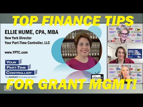 Top Finance Tips For Nonprofit’s Grant Management [Video]