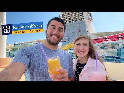 Exploring Navigator of the Seas on Embarkation Day! Royal Caribbean Cruise Vlog Day 1 [Video]