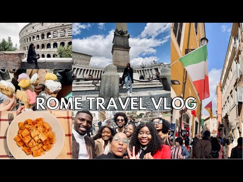 ROME TRAVEL VLOG 🇮🇹🍝| travel w me to rome, exploring the city,sightseeing, girls trip,lots of fun [Video]