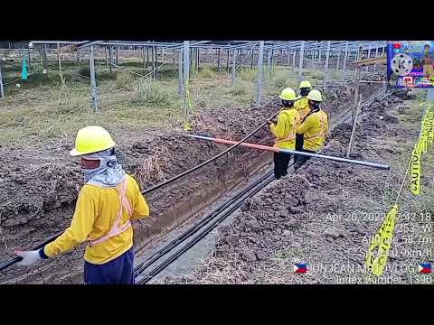 #Episode 27//Trenching and pulling of Cable’s wire going to combiner Box [Video]