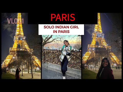 PARIS SOLO TRAVEL | EIFFEL TOWER | Episode 1 | TravelWithTannu [Video]