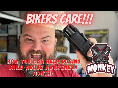Bikers care! It’s Child Abuse Awareness Month – get the latest EDC while raising money for charity! [Video]