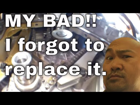 My friend Chris NOT happy INCOMPLETE Timing Cover Oil Pan Gasket Repair Chrysler Sebring  Fix it Ang [Video]