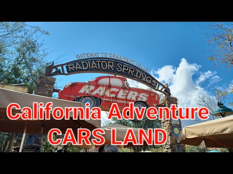Radiator Springs Racers in Disney California Adventure | AllieVenture [Video]