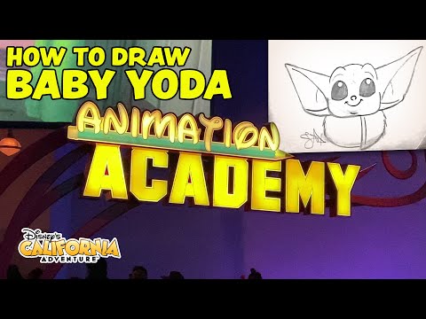 Learn To Draw BABY YODA From A DISNEY ARTIST! | Animation Academy | Disney California Adventure [Video]