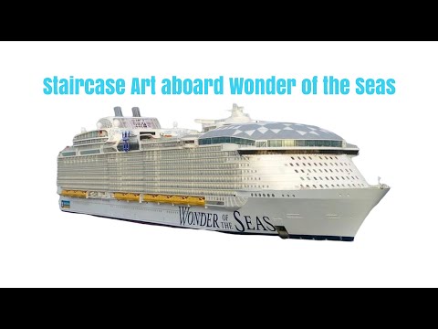 Art on Royal Caribbean Cruise Wonder Of The Seas #WOTS #ComeSeek #royalcaribbean [Video]