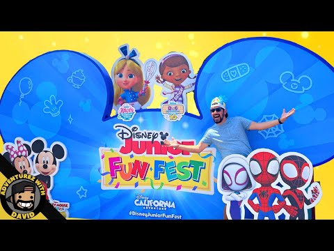 FIRST EVER DISNEY JUNIOR FUN FEST 2022 at Disney California Adventure [Video]