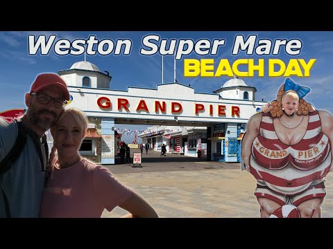 Weston Super mare: Somerset BEACH Day! Gotta Love A Beach! [Video]