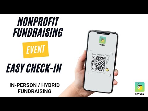 Nonprofit Fundraising Events, Tips and Recommendations for Easy Check-In | Fundraising Platform [Video]