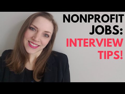 7 Nonprofit Job Interview Tips (from an Executive Director!) [Video]