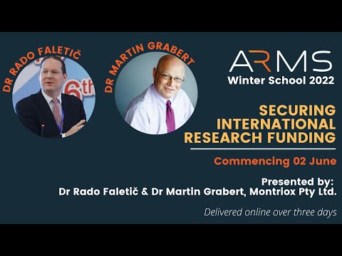 Winter School 2022 – Securing International Research Funding [Video]