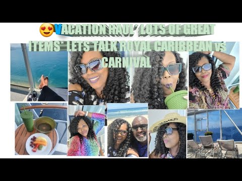 MY VACATION CRUISE HAUL 🛍 4 PORTS *ROYAL CARIBBEAN* 😍HARMONY OF THE SEAS 5/2022 *ROYAL vs CARNIVAL🤔😊 [Video]