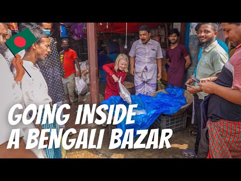 BANGLADESH, BARISAL FISH MARKET: New Zealand family visits the Bazars of Barisal, Bangladesh. [Video]