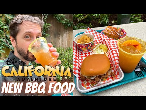 NEW BBQ Food at Paradise Garden Grill in Disney California Adventure Is A Hidden Gem! [Video]