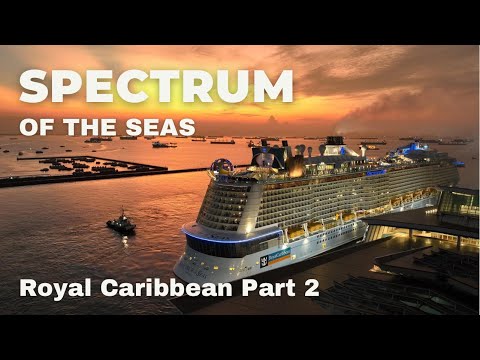 Spectrum of the Seas [Royal Caribbean Cruise ] Day 2 [Video]