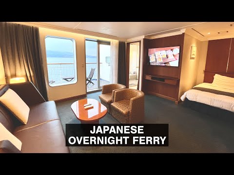 Trying an Outstanding Suite on the Japanese Overnight Ferry | Hokkaido to Niigata [Video]