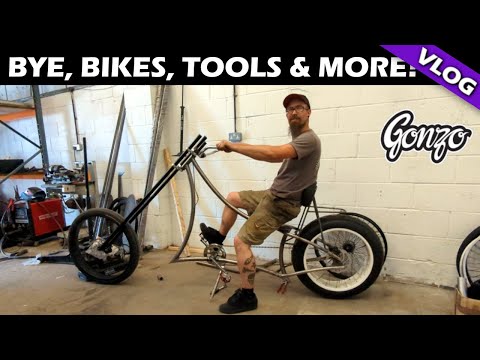 Goodbye Old Garage, Workshop Plan,  Bikes, Tools Making & Other News! [Video]