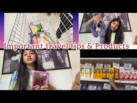 Travel tips & products #Traveltips #Travelpreparations [Video]