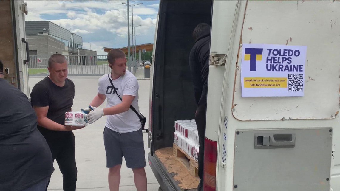 Toledo non-profit group returns from delivering donations to Ukraine [Video]