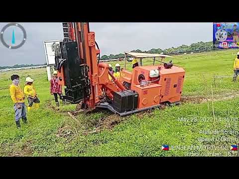 #updating of cable poling//Ramming machine nabalaho pa💪💪💪🤣 [Video]