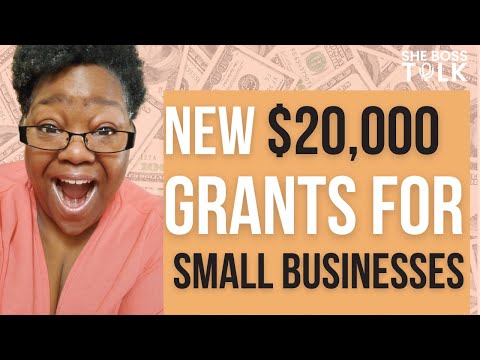 NEW GRANT UP TO $20,000 FOR SMALL BUSINESS – HURRY | SHE BOSS TALK [Video]