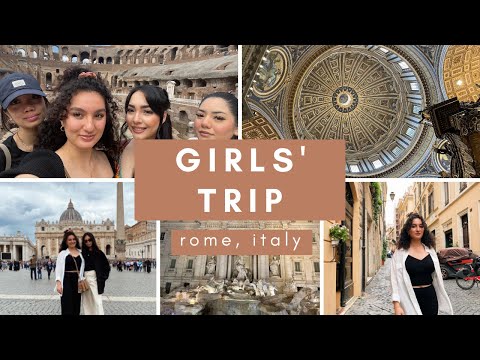 GIRLS TRIP TO ROME! // Europe Travel Vlog [Video]