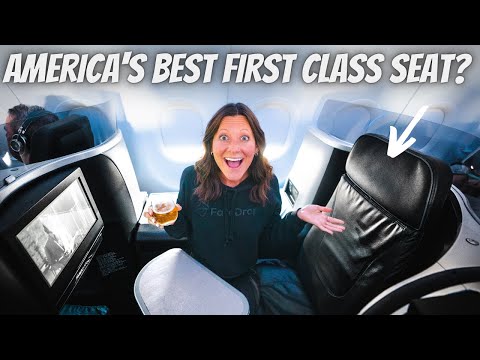 FLYING FIRST CLASS ACROSS AMERICA (6 Hours in JetBlue Mint) [Video]