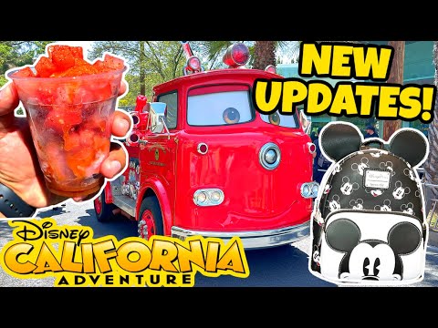Disney California Adventure June 2022 Updates! Cars Ride Reopens, New Watermelon Drink, Merch & More [Video]