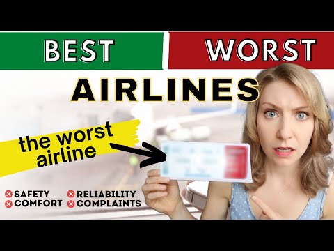 BEST and WORST Airlines | travel tips for flying in 2022 [Video]