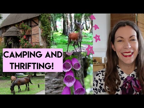 New Forest vlog | Camping and thrifting! Charity shop haul try on [Video]