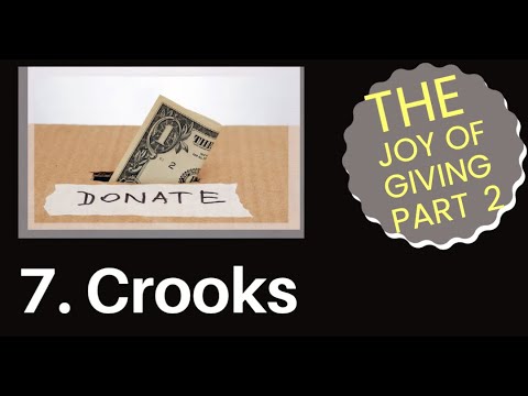 I just don’t trust charities… [Video]