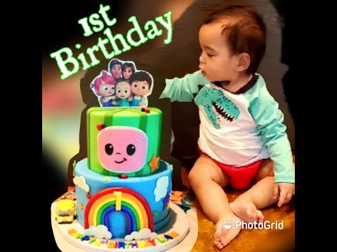 Liam’s 1st Birthday with a Beautiful CoComelon Cake | #life #family #events #cocomelon #cake #pinay [Video]