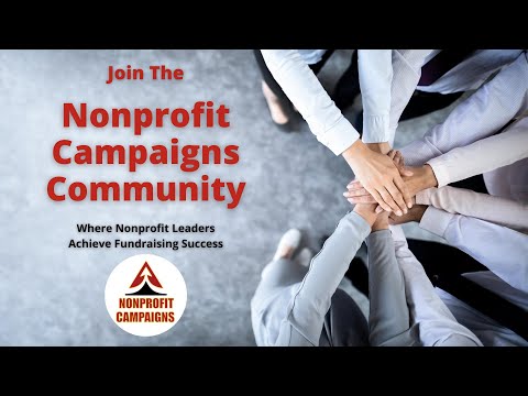 Introducing The New Nonprofit Campaigns Community! [Video]