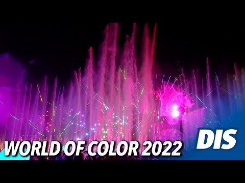 World of Color 2022 at Disney California Adventure [Video]
