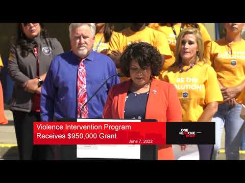 Violence Intervention Program to Receive $950,000 Grant [Video]