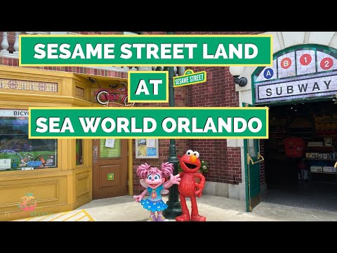 Sesame Street Land At Sea World Orlando [Video]