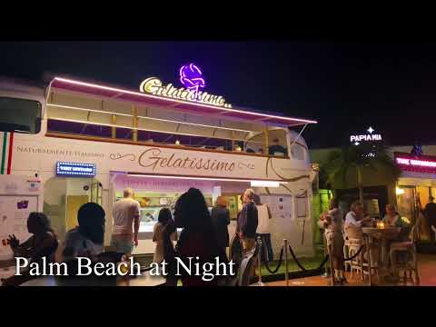 This is how Palm Beach Aruba looks like at night #travel #travelvlog #aruba [Video]
