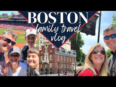 Exploring Boston | Family Travel Vlog [Video]