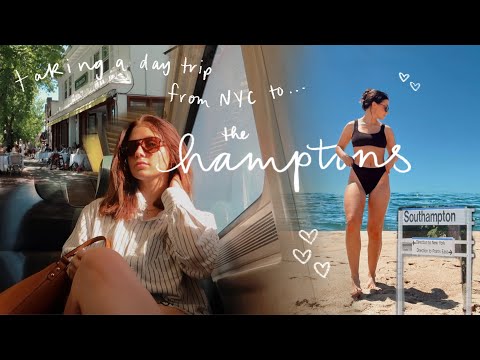 taking a *solo day trip* to THE HAMPTONS (from NYC) [Video]