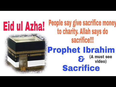 Eid ul Azha: Trending: Giving sacrifice money to charity. [Video]