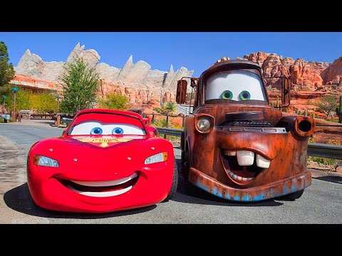 Cars Land 10th Anniversary! Disney California Adventure Park Disneyland Resort June 2022 [Video]