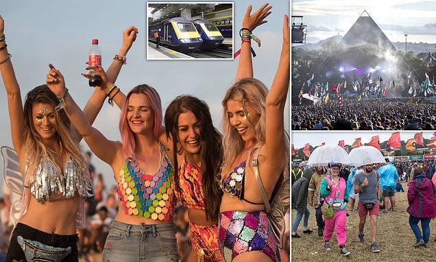 Glastonbury weather forecast and travel: Revellers face rain as trains cancelled [Video]