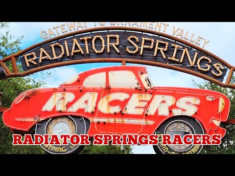 Radiator Springs Racers Full Ride POV Front Row [Video]