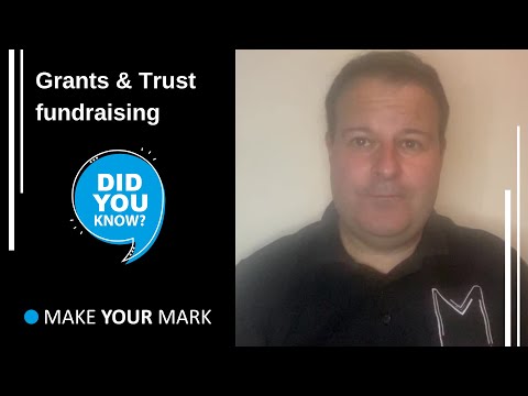 5 tips for grants and trust fundraising [Video]