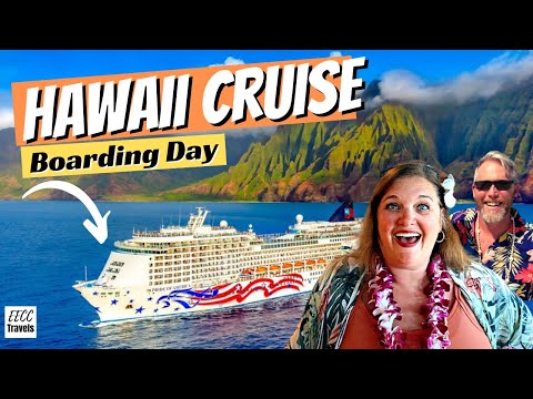 Boarding NCL Pride of America – FOUR ISLAND Cruise Around HAWAII (+ Full Ship Tour) [Video]