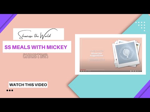 SS Meals with Mickey [Video]