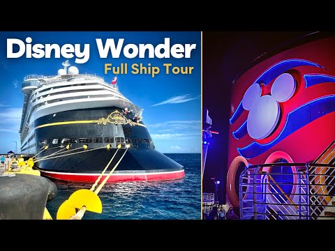 Disney Wonder Cruise Ship Full Tour & Review 2022 | Top Cruise Tips & Best Spots Revealed! [Video]