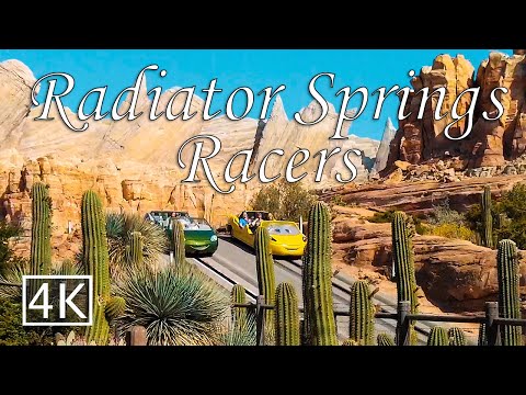 Radiator Springs Racers – Disney California Adventure [4K] [Video]